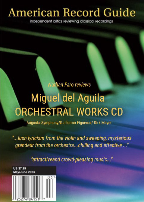 Recensione su American Record Guide May-June 2023